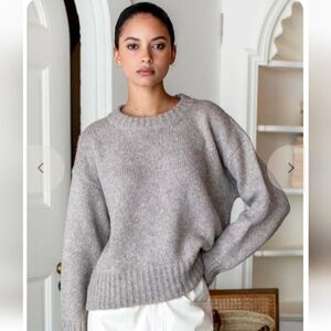 Emerson Fry Cosy Sweater Fog Grey Size S